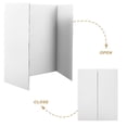 thumbnail image 3 of 1 Set Trifold Poster Board Paperboard Folding Presentation Board Display Boards With Double Side Tapes, 3 of 5