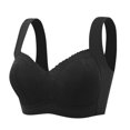 thumbnail image 1 of Timegard Bras for Women Wireless Flower Lace Full Coverage Comfortable Everyday Bras with High Support, 1 of 3