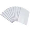 thumbnail image 1 of Unique Bargains Clear Report Covers with Sliding Bar, 10mm 75 Sheets Capacity, White, 20Pack, 1 of 6