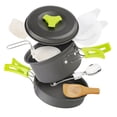 thumbnail image 4 of YSNOOWE Ensemble d'Ustensiles de camping 1 Ensemble Rond en Alliage d'Aluminium pour Cuisiner Lors des Sorties de camping, 4 of 7