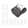 thumbnail image 1 of Bisofice Portable 58mm Receipt Thermal Printer 2 inches Mini Mobile Pocket Printers with 11 Thermal, 1 of 8