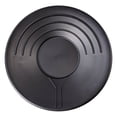 thumbnail image 1 of ASR Outdoor Gold Pan with Ridge Riffles for Gold Panning Paydirt, 14 inch, Black, 1 of 8