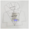 thumbnail image 1 of MesaSe 6/8/10inches Scallops Zip Pouch Template Set Tailor‘s Ruler for Sewing Knitwear, 1 of 3