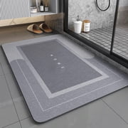 50 x 80cm Bathroom Bathtub Rug Mat, Non-Slip Bath Mat Fast Drying, Easy to Clean, Foldable