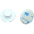 thumbnail image 1 of 10 Pcs Self-Stick Drawer Knobs Instant Cabinet Drawer Mini Handle Helper Kitchen Cabinet Door Window Drawer Auxiliary Pulls Convenient Opening Stick-on Handles(White), 1 of 6