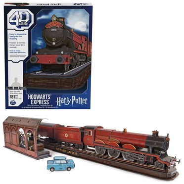 Modèle 3D du Poudlard Express Harry Potter - Kit de Puzzle 181 Pièces, Largeur de 76 cm | Cadeaux Harry Potter, Décor de Bureau | Puzzles 3D pour Adultes & Adolescents 12+