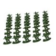thumbnail image 2 of 100 pcs Military Playset Plastic Toy Soldiers Men 3.8cm Figures, 2 of 7
