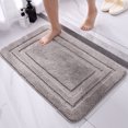 thumbnail image 1 of EGNMCR Outdoor Rug Bathroom Rugs Rugs for Living Room Flocking Microfiber Printed Carpet, Bathroom Floor Mat, Toilet Mat, Quick Drying Foot Mat, Bathroom Water Absorbing Door Mat a carpet, 1 of 5