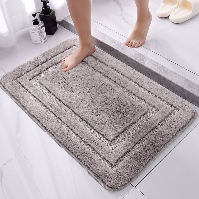 EGNMCR Outdoor Rug Bathroom Rugs Rugs for Living Room Flocking Microfiber Printed Carpet, Bathroom Floor Mat, Toilet Mat, Quick Drying Foot Mat, Bathroom Water Absorbing Door Mat a carpet