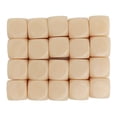 thumbnail image 1 of <p>Cubes à Coins Arrondis Vierges de 16 mm Coin Arrondi Vierge 20 Pcs Coins Arrondis Vierges Plastique 16 mm Jouets Éducatifs pour Jeux de Société Fête</p>, 1 of 7