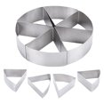 thumbnail image 4 of Cqxid Cake Mould Under $10 Baking Tools Round Cake Tools Bread Pizza Stainless Steel Cake Tools Gifts For Family DIY Activity Tools, 4 of 9