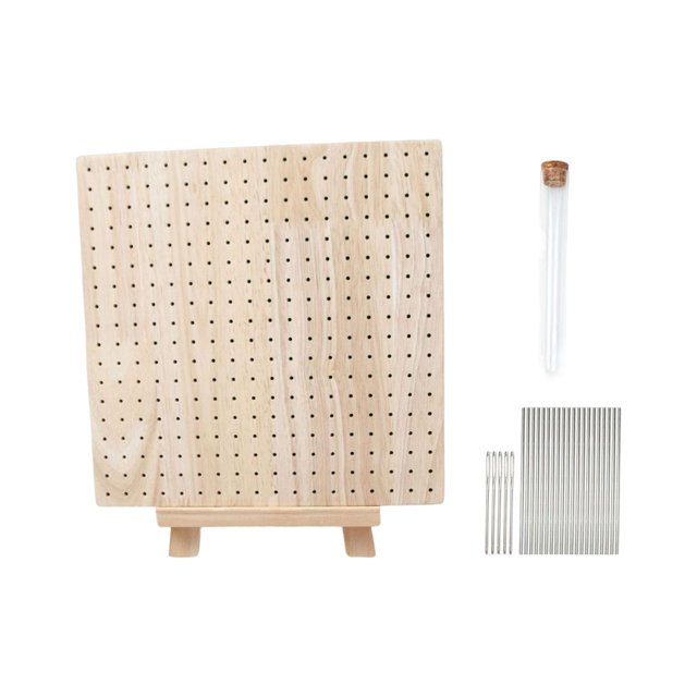 Ensemble de Planche de Blocage en Bois, Tapis, Décoration, Tricot, Fournitures, Accessoires Carré