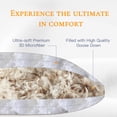 thumbnail image 4 of BedTreat Goose Down Feather Pillows Queen Size Set of 2, Luxury Soft Hotel Quality pillows for Sleeping, Organic Cotton Cover Bed Pillows, 4 of 6