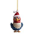 thumbnail image 1 of Decor Cute Rooster Car Pendant Home Tree Decoration, Christmas Tree Ornament, Home Decor 1PC Fall Decorations on Clearance, 1 of 1