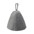 thumbnail image 3 of jifeng bath Hat Russian Cap Hair Turban Head Protection Quickly Towel for Bathroom Grey, 3 of 9