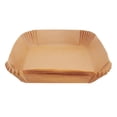 thumbnail image 1 of Papier Parchemin, 100/50/30/10 Pcs Doublures Carrées pour Friteuse à Air Chaud Papier Parchemin Jetable, Cuisson Papier Parchemin Antiadhésif pour Friteuse à Air de 2-4 QT Cuisson Rôtissage Micro-Ondes, 1 of 9