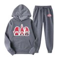thumbnail image 1 of TIMIFIS Survêtement pour Homme 2 Pcs à Capuche, Ensemble de Sport Athlétique, Chandail à Enfiler Décontracté pour Course, Jogging, Ensemble de Tenue de Sport SetsFall, 1 of 9