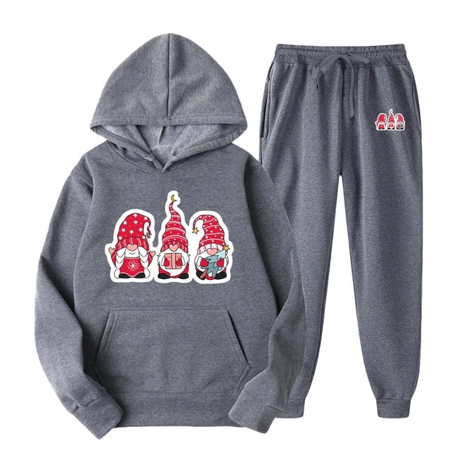 TIMIFIS Survêtement pour Homme 2 Pcs à Capuche, Ensemble de Sport Athlétique, Chandail à Enfiler Décontracté pour Course, Jogging, Ensemble de Tenue de Sport SetsFall