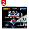 thumbnail image 1 of Finish Quantum Ultimate+ Détergent pour Lave-Vaisselle, 96 Tablettes / Lot de 2, 1 of 1