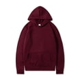 thumbnail image 1 of Work Hoodies for Men Athletic Casual Scrub Top Loose Fit Solid Color Pullover Blouse, 1 of 4