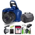 thumbnail image 1 of Minolta MNB10Z 64 Megapixel Auto Focus Digital Camera with 10x Optical Zoom, 4K Ultra HD Video Bundle Blue, 1 of 7