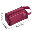 thumbnail image 2 of 3Pcs Nylon Mesh Wallet, Uscallm Nylon Mesh Wallet Large Capacity Key Bag Card Bag Money Bag Transparent Storage Bag, 2 of 6