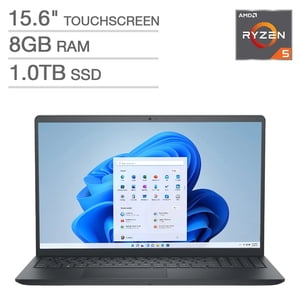Ouvrir la boîte - Dell Autres 15 3535 A616BLK 15.6" Ordinateur portable à écran tactile - Noir (AMD Ryzen 5 7530U / 8 GB RAM / 1 TB SSD / Windows 11 Sommaire)