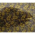 thumbnail image 4 of oneOone Viscose Chiffon Fabric Leaves & Floral Artistic Print Fabric BTY 42 Inch Wide, 4 of 4