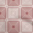 thumbnail image 1 of oneOone Viscose Chiffon Brown Fabric Geometric Craft Projects Decor Fabric Printed By The Yard 42 Inch Wide, 1 of 4