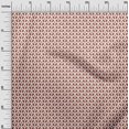 thumbnail image 3 of oneOone Viscose Chiffon Orange Fabric Geometrical Craft Projects Decor Fabric Printed By The Yard 42 Inch Wide, 3 of 4