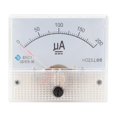 thumbnail image 1 of Current Analogue Ammeter, Professional Durable 2.5 Current Analog Ampmeter Panel DC 0-200uA, 1 of 9
