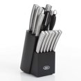 thumbnail image 5 of Oster Wellisford 14 Piece Cutlery Set W/Black Block - Textured Handle, 5 of 5
