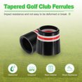 thumbnail image 4 of Uxcell Golf Ferrules 0.370 Inch ID, 4 Pack Tapered Golf Club Ferrules Multi-Rings Iron Ferrule Rings, Red, 4 of 7