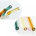 thumbnail image 4 of Paille en Verre Couleur Paille Haute Borosilicate Paille en Verre Résistante à la Chaleur Paille à Boire Droite Robuste, 4 of 6