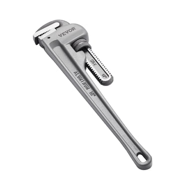 VEVOR Clé à Tuyau, Clé à Tuyau Droite en Aluminium de 18 Pouces, Clé de Plomberie Réglable, avec Mâchoire Haute Résistance et Poignée Ergonomique, Facile à Transporter.