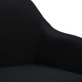 thumbnail image 5 of vidaXL Swivel Dining Chair Black Fabric, 5 of 5