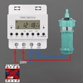 thumbnail image 5 of Commutateur de Minuterie Numérique 220V Électronique Heure Hebdomadaire Programmable Contrôleur de Temps, 5 of 5