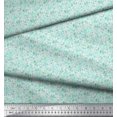 thumbnail image 2 of Soimoi Rayon Fabric Flower Watercolor Decor Fabric Printed Yard 56 Inch Wide, 2 of 3