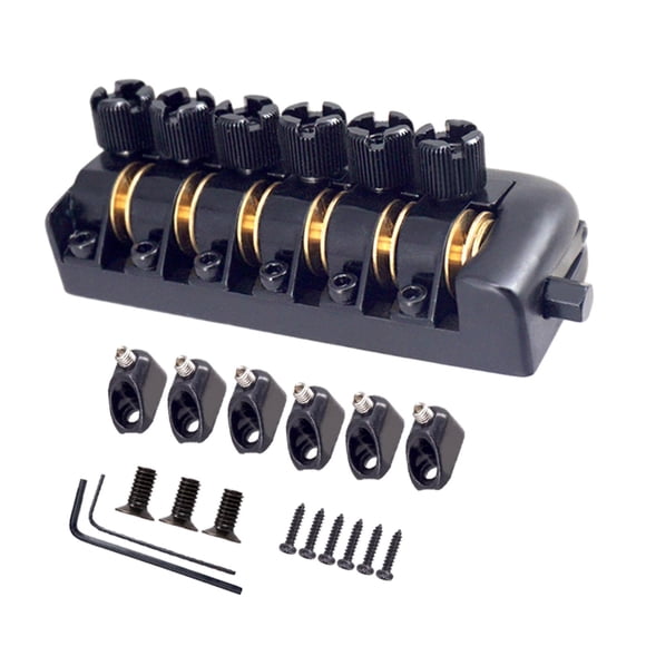Tachiuwa Electric Guitar Bridge Tailpiece for Headless Electric Guitar Accessory Part G
