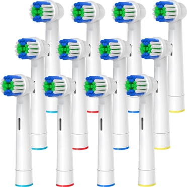 GENKENT 12 Pcs Replacement Toothbrush Heads, Professional Electric Toothbrush Heads Brush Heads Compatible Braun Oral b