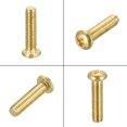 thumbnail image 5 of Unique Bargains M3x12mm Brass Machine Screws, Phillips Pan Head Fastener Bolts 36Pack, 5 of 5