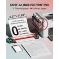 thumbnail image 3 of Portable Thermal Printer M08F A4 Width 210mm Handheld Inkless Bluetooth HD Printing ,Easy to Operate, 3 of 6