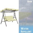 thumbnail image 3 of Garden Swing Canopy Seats Replacement Set 3 Seats Covers + Swing Canopy Cover, 3 of 9