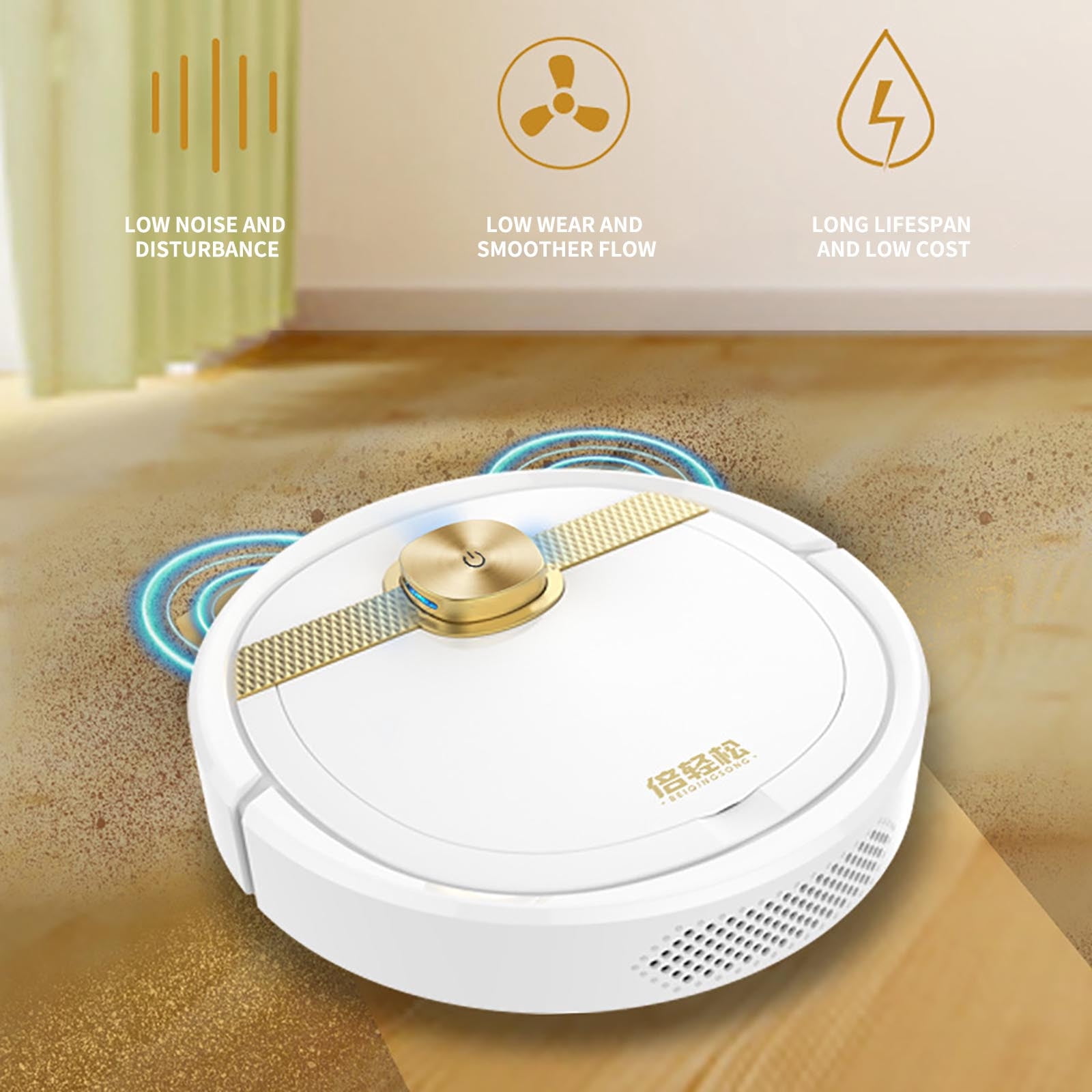 Aidoshy Robotic Vacuum Sweeping Robot, Household Three In One Cleaning Machine, Charging Intelligent Vacuum Cleaner, Small Household Appliances,Clearance