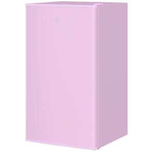 CoSoTower Réfrigérateur compact, Mini Réfrigérateur avec congélateur, plateau réglable, thermostat mécanique et porte réversible, rose