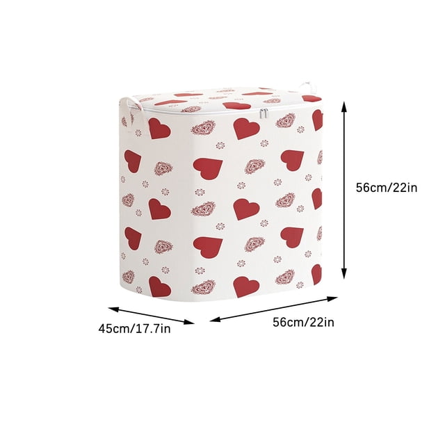 EGNMCR Organisateurs et Rangement de Garde-Robe, Malles de Rangement et Sac Sac de Rangement pour Vêtements Boîte de Rangement pour Garde-Robe Sac de Rangement Portable Boîte de Rangement pour Tasses d'Hiver Rangement Rangement