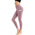 thumbnail image 3 of Yoga Pants for Women with Pockets  High Waist Tummy Control Non See-Through Workout Pants, 3 of 4