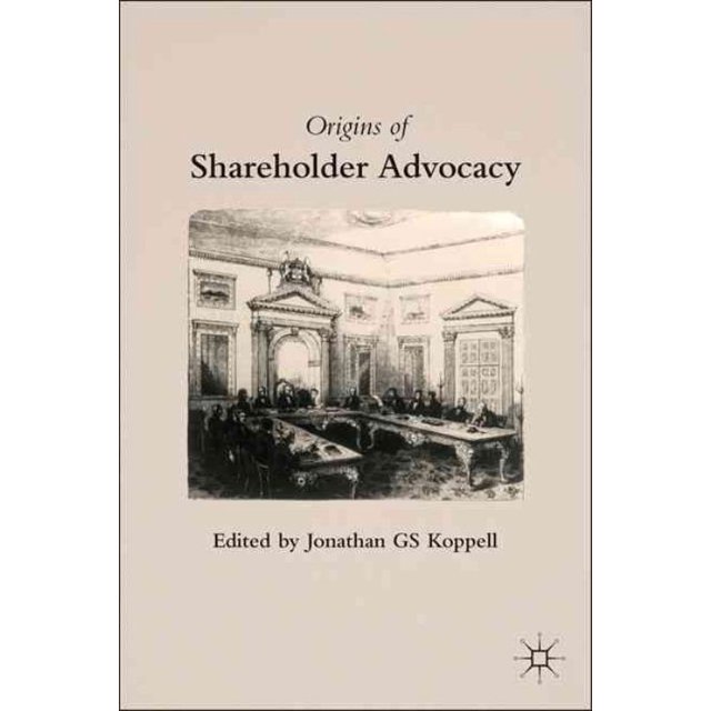 Origins of Shareholder Advocacy