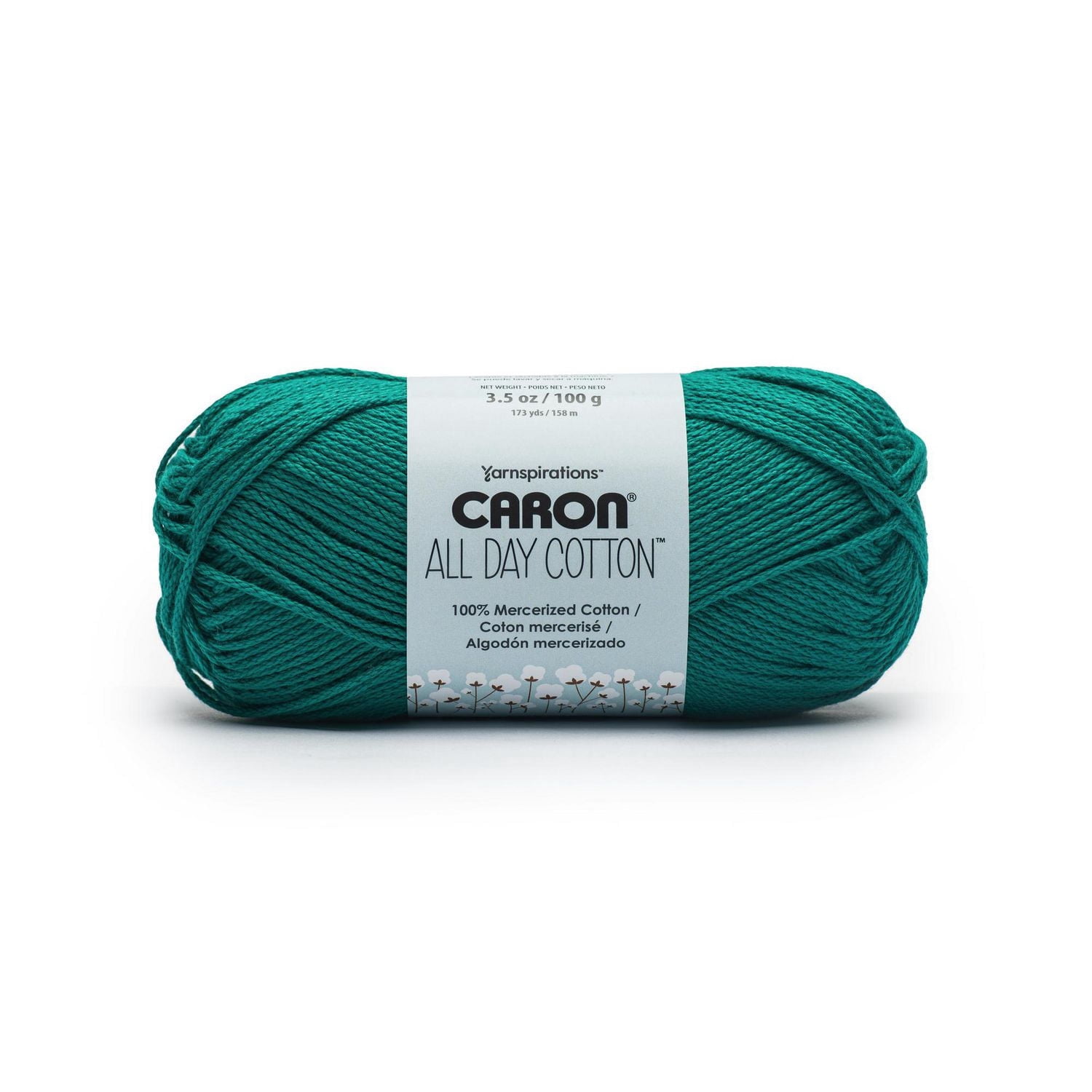 Caron® All Day Cotton™ #4 Worsted (Medium) Cotton Yarn