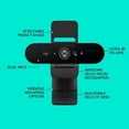 thumbnail image 5 of Logitech Brio 4K Pro Webcam | with HDR & Noise-Cancelling Mics - With RighLight 3 - Black, 5 of 5
